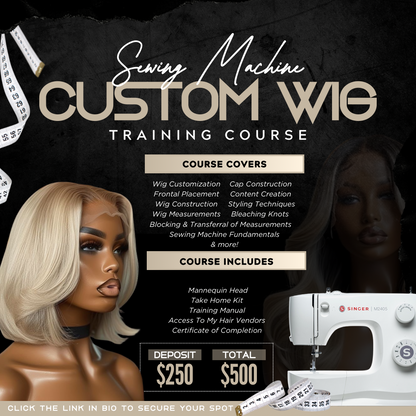 Custom wig cours