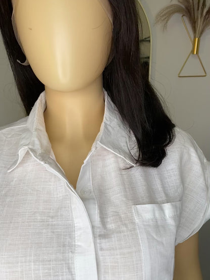 Linen white shirt