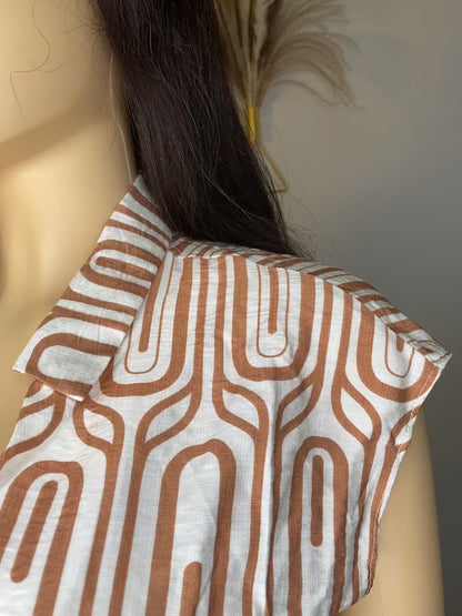 Printed crop top